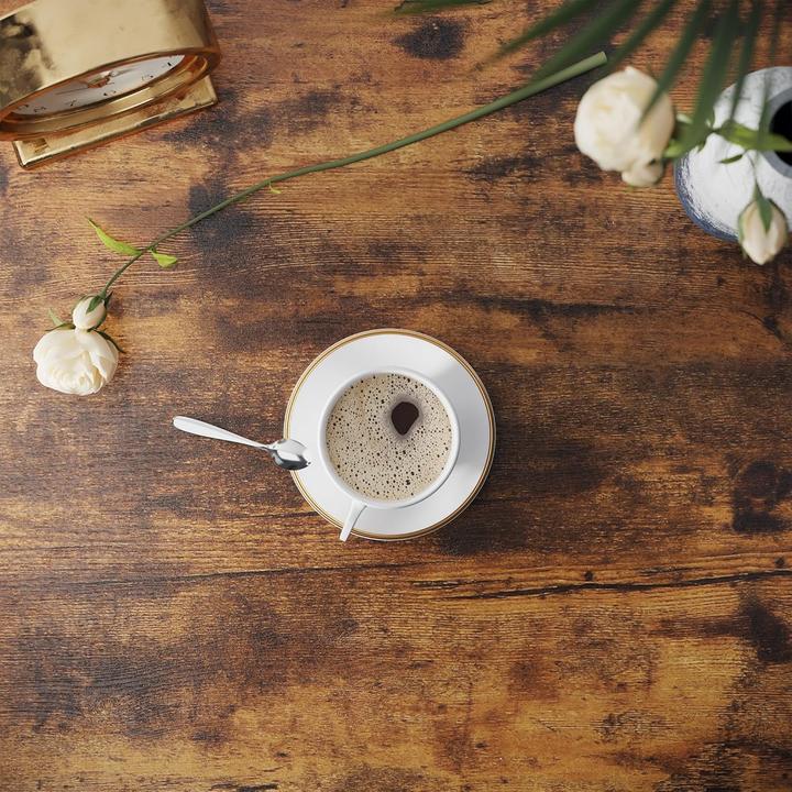 Produktbild Songmics Couchtisch Industriestil Stahlrahmen Rustikal Braun