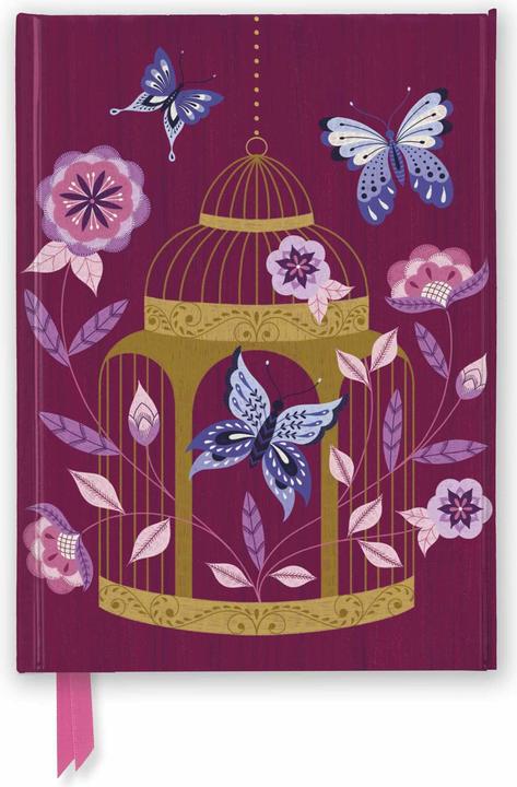 Image du produit Jenny Zemanek: Freedom Flight Butterflies (Foiled Journal) (À rayures, Couverture rigide)