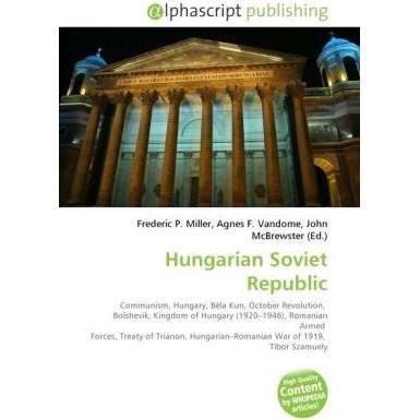 Hungarian Soviet Republic, Fachbücher