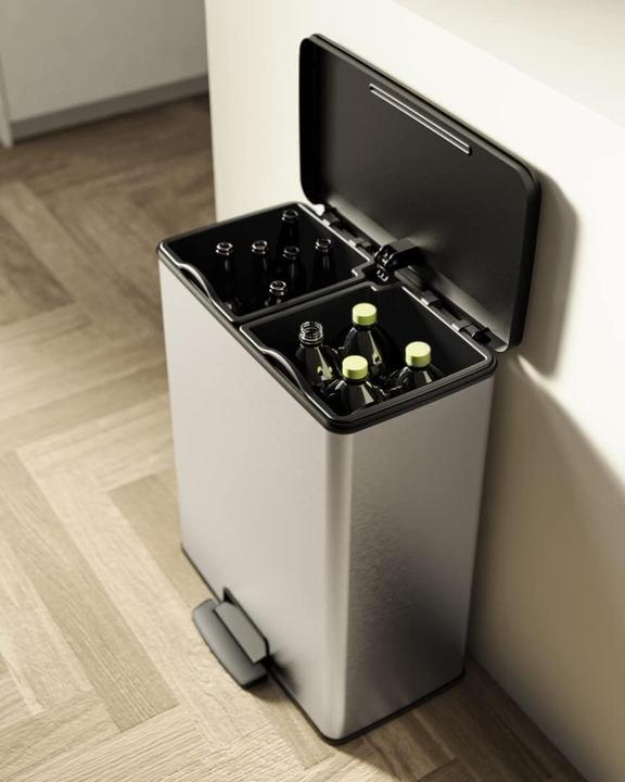 Productafbeelding Curver Deco afvalbak slank 254619 Afvalbak (52 l)