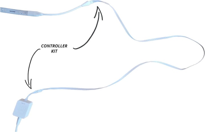 Immagine prodotto Light Solutions Cavo per Philips Hue LightStrip V4 - Kit di controllo - Hvid - 1 saet
