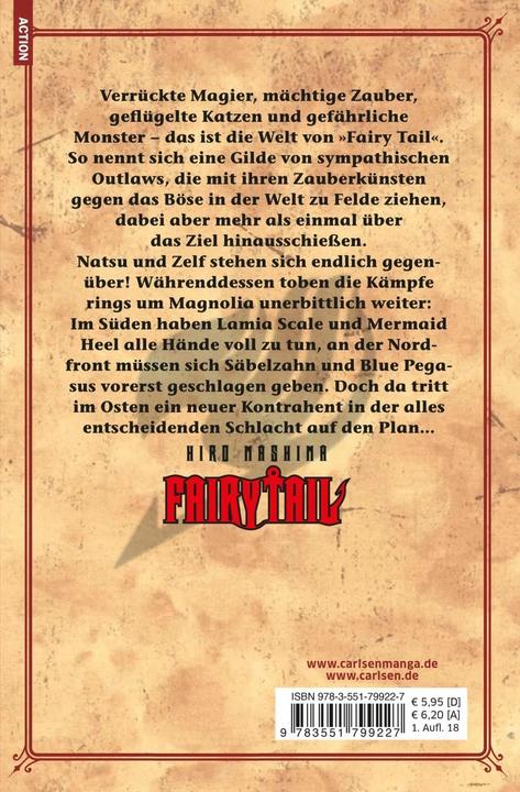 Produktbild Fairy Tail 55 (Deutsch, Hiro Mashima, 2018)