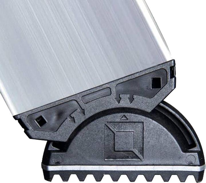 Produktbild Günzburger Stufen-Glasreinigerleiter Oberteil 7 Stufen (302 cm)