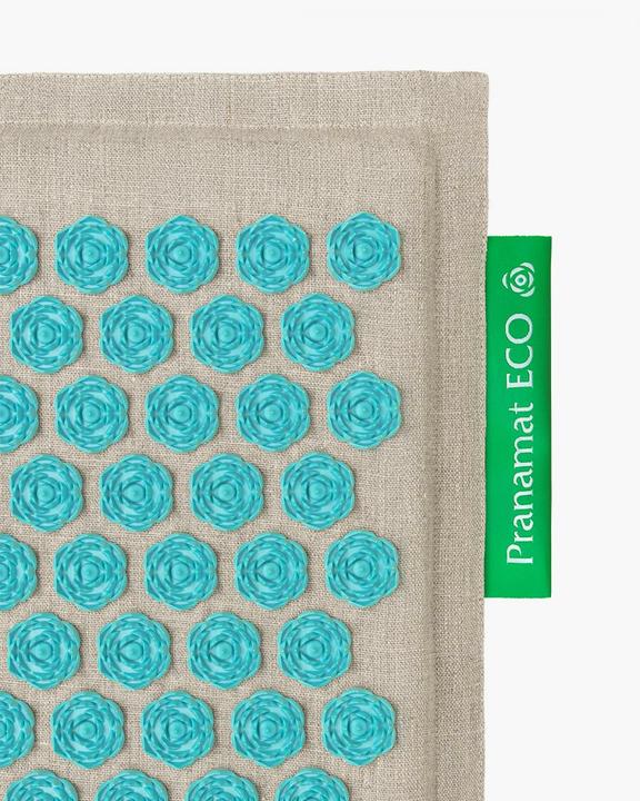 Produktbild Pranamat ECO Massage Set Matte + Kissen + Minimatte türkis