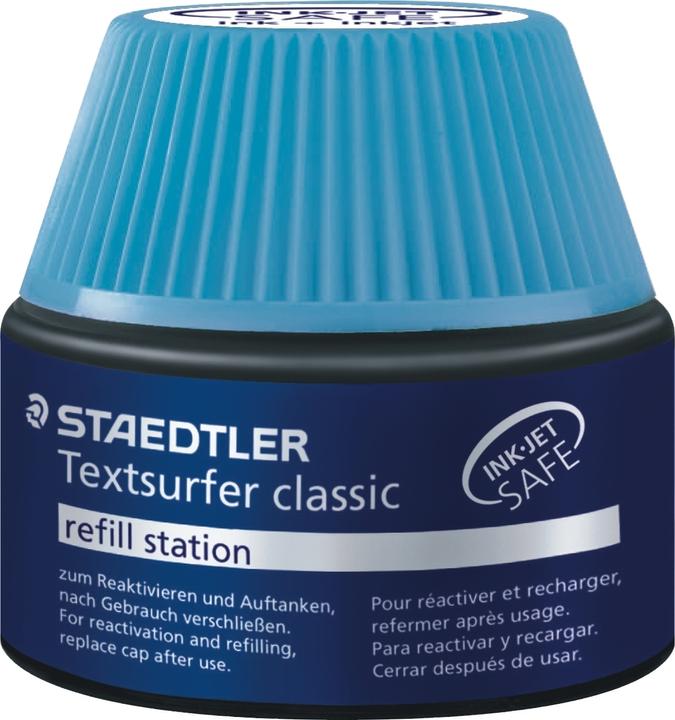 Actual product image Staedtler Textsurfer classic 488 64 refill station for highlighter 364, single product, blue (1 x)