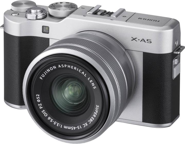 Actual product image Fujifilm X-A5 Kit (15 - 45 mm, 24.20 Mpx, APS-C / DX)