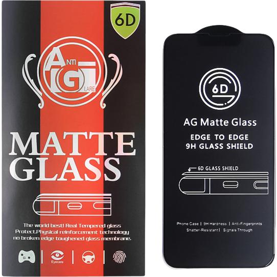 OEM Gehärtetes Glas 6D mattiert für iPhone 16 Pro 6,3", Mobilgerät Ersatzteile