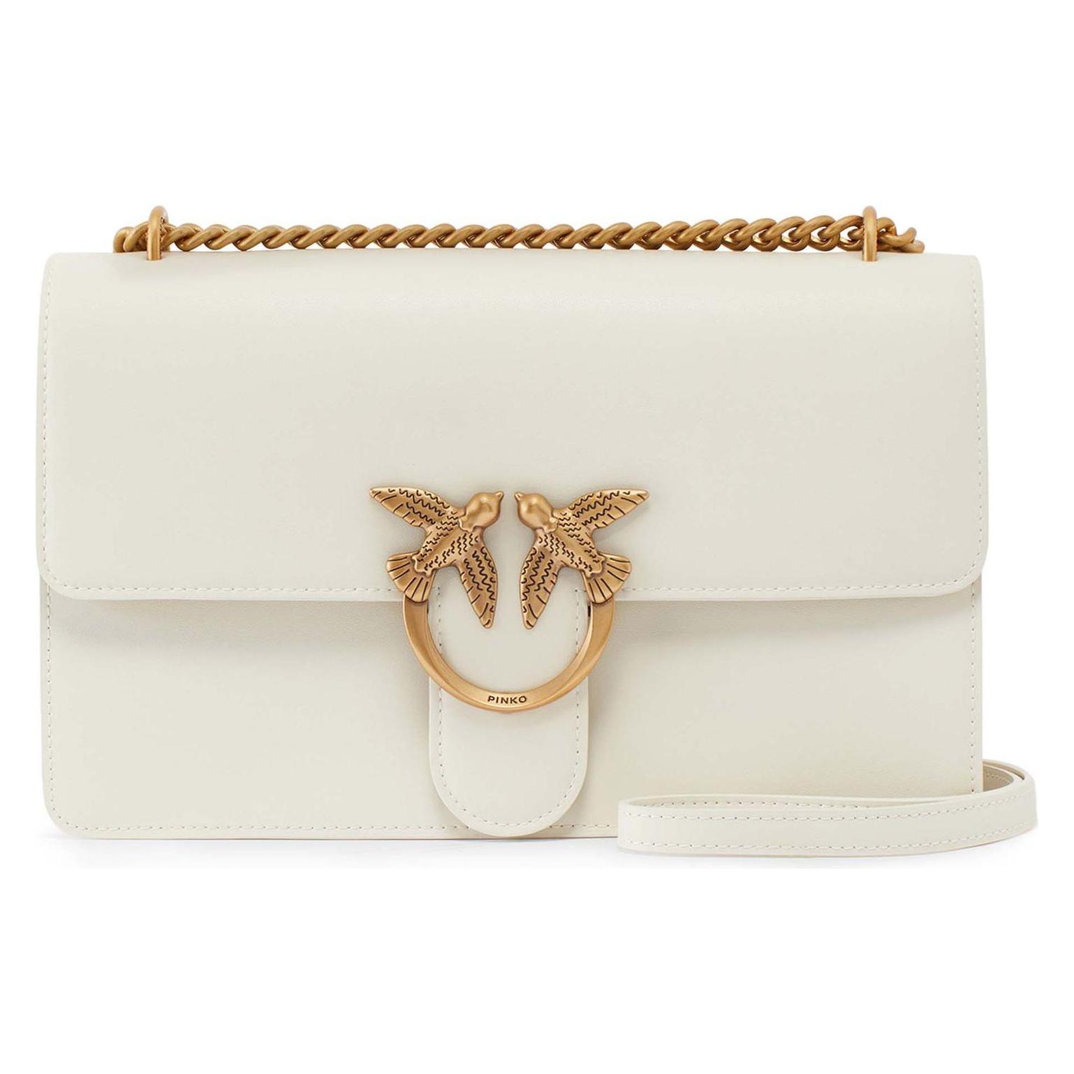 Pinko, Vrouwen, Handtas, Love One Classic, Wit