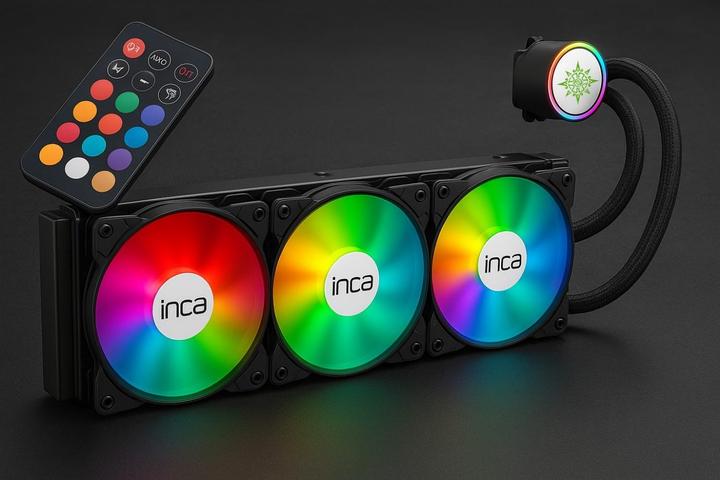 Produktbild Inca ISS-03XN CPU LIQUID Kühler PWM-Lüfter