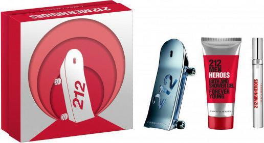 Image du produit Carolina Herrera 212 Men Heroes Forever Young EDT 90 ml + EDT MINI 10 ml (man) (Eau de toilette, 100 ml)