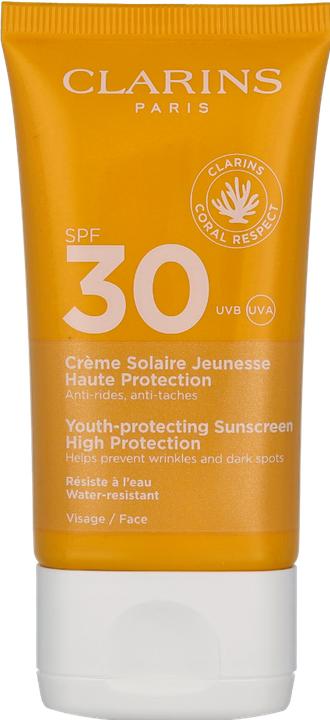 Image du produit Clarins Crème Solaire SPF 30 (Crème solaire visage, SPF 30, 50 ml, 50 g)