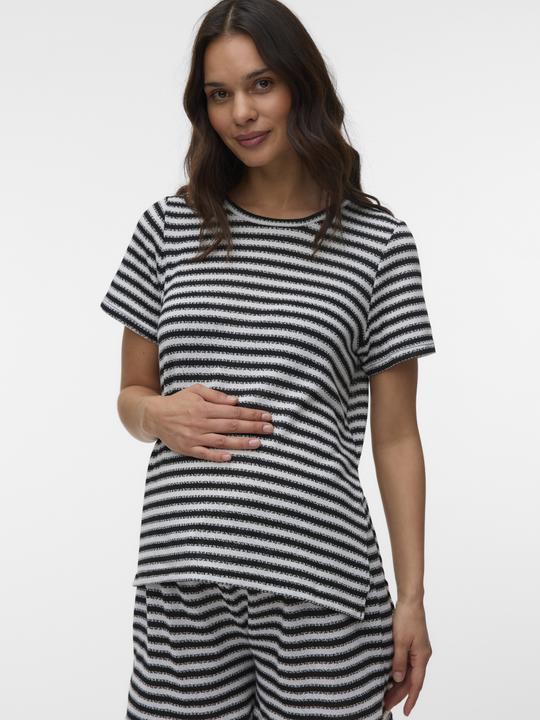Produktbild Mamalicious Normal geschnitten Rundhals Top Bluse
