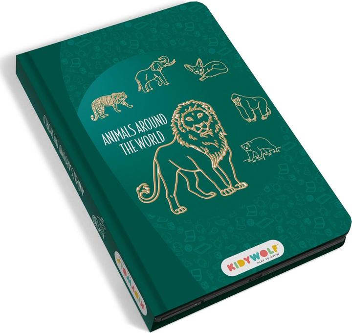 Image du produit Kidywolf Leuchtende Designtafel mini Wilde Tiere