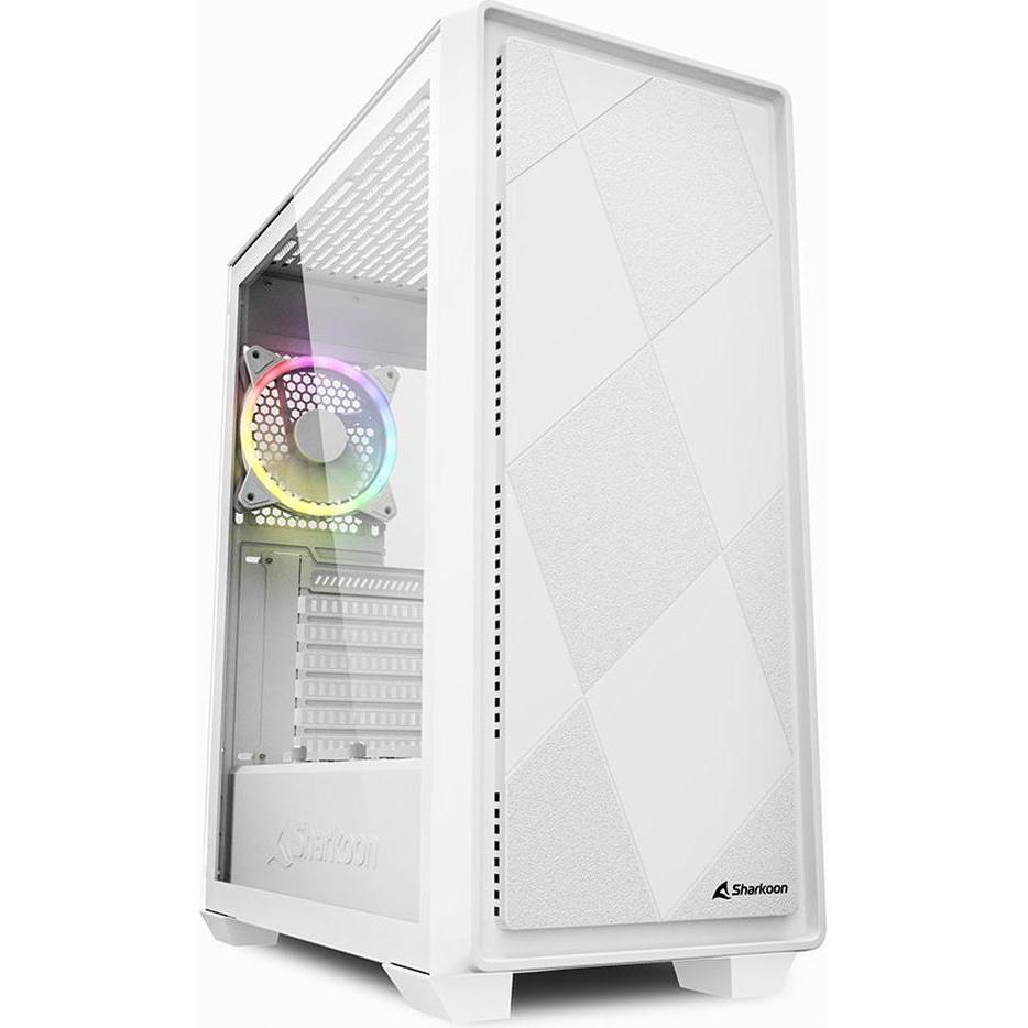 Sharkoon VS8 (mATX, Mini-ITX, ATX), PC Gehäuse, Weiss
