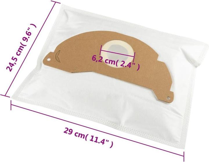 Produktbild vidaXL Staubsaugerbeutel (20x)