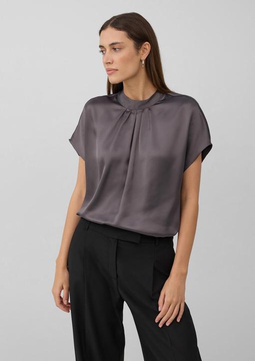 Immagine prodotto s.Oliver Bluse Fliessende Satin-Bluse im Loose Fit (40)