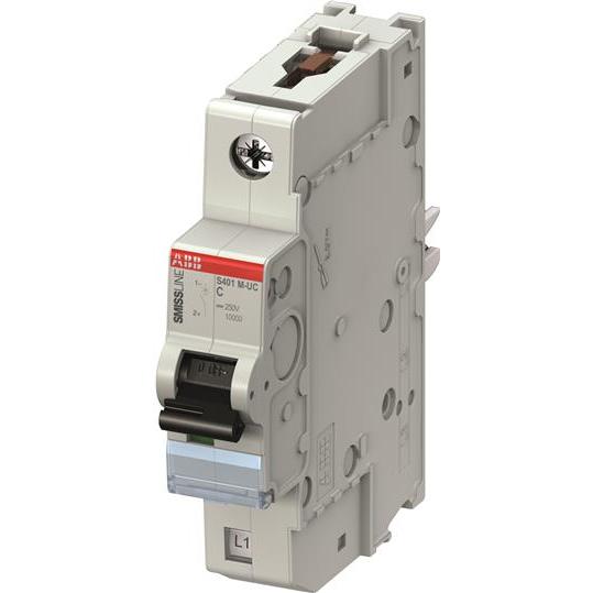 ABB, Schutzschalter, S401M-UCC16 S401M-UCC16 C,16A,125V DC,1polig,Icu=10k A S401M-UCC16