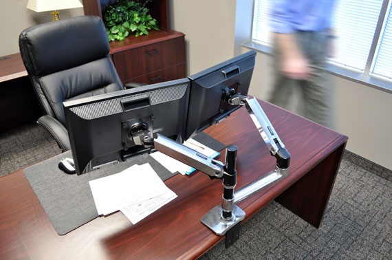 Productafbeelding Ergotron LX monitorarm met gepatenteerde CF-technologie (Tabel, 24")
