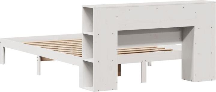 Produktbild vidaXL Bett mit Regal (135 x 190 cm)