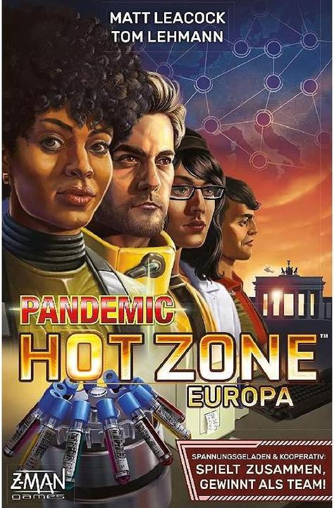 Produktbild Asmodée ZMND0020 - Pandemic: Hot Zone: Europa - Brettspiel 2-4 Spieler, ab 8 Jahre (DE-Ausgabe) (Deutsch)