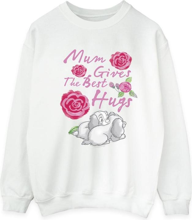 Actual product image Disney Mens Lady And The Tramp Mum Hugs Sweatshirt (M)