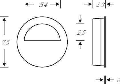 Produktbild FSB Schiebetür-Muschelgriffe