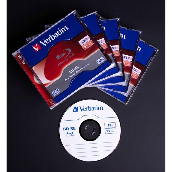 Produktbild Verbatim Bd-Re (5 x)