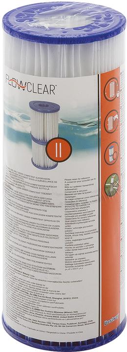 Actual product image Bestway filter cartridge