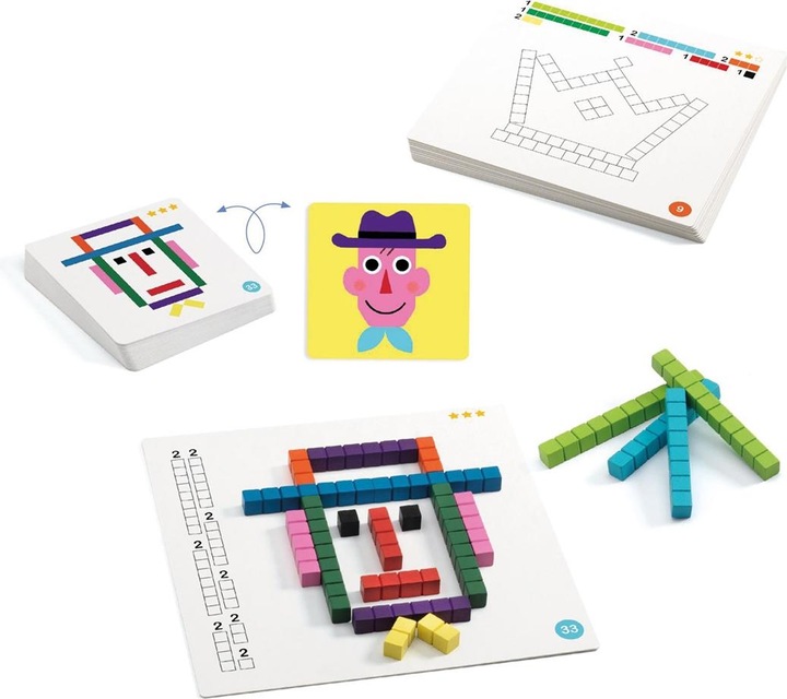 Actual product image Djeco Eduludo Batonnix (mult)