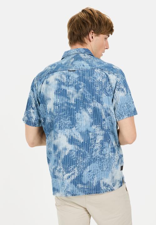 Produktbild Camel Active Kurzarmhemd mit Allover-Print (4XL)