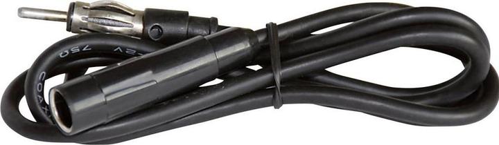 HP Autozubehör 100 cm Auto-Antennen-Verlängerungskabel DIN 150 Ohm 60102