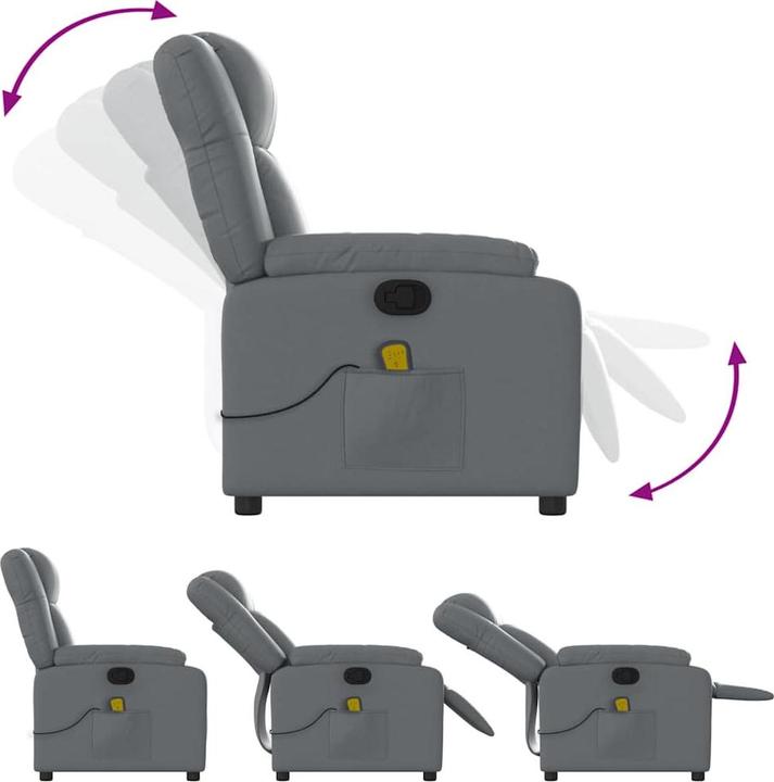 Actual product image VidaXL Massage-Relaxsessel