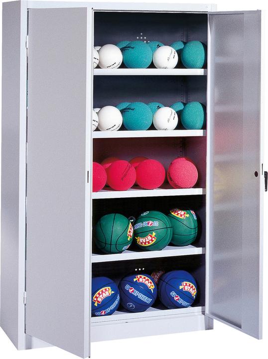 Immagine prodotto C+P Armadio a sfera (HxLxP: 195x150x50 cm, con porte a battente in lamiera piena, tipo 3)
