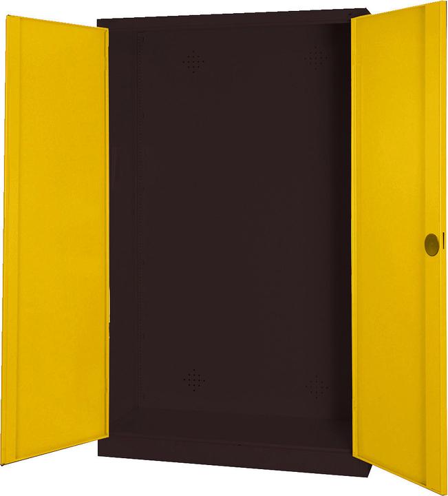 Actual product image C+P Modular sports equipment cabinet (HxWxD: 195x120x50 cm, with solid sheet metal hinged doors).