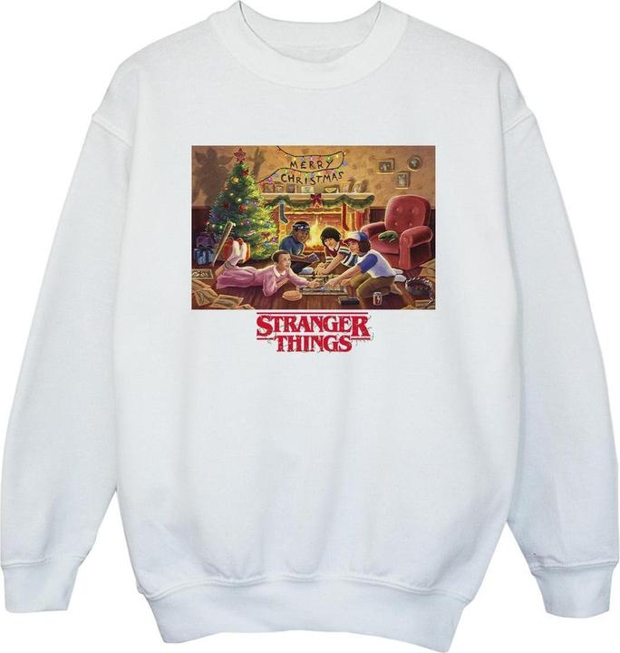Produktbild Netflix Stranger Things Christmas Gathering Sweatshirt Mädchen (128)