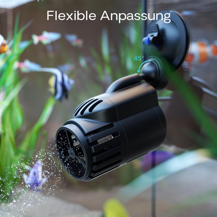 Actual product image SunSun JVP-110A Circulation Pump Wavemaker Suction Cup Holder 2000l/h 2.5W Aquarium Water Pump for Fish Tan