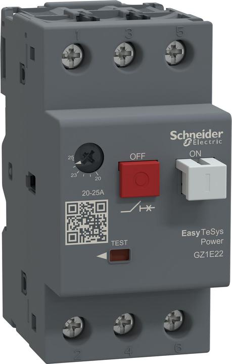 Produktbild Schneider Motor grandinės pertraukiklis 3P 11kW 20-25A GZ1E22