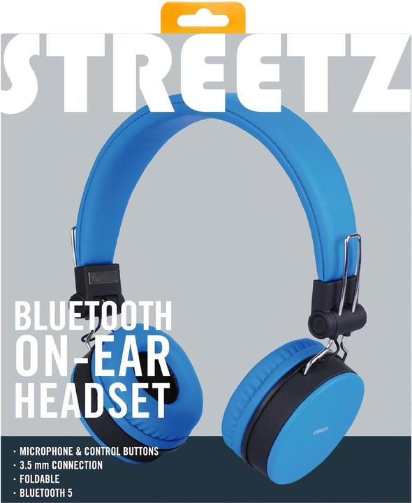 Actual product image Streetz BT200 (No noise cancellation, 22 h, Wireless, Cable)