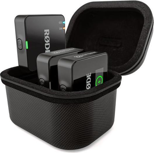 Actual product image RØDE Wireless GO Gen 3 Charge Case + mit Tuch