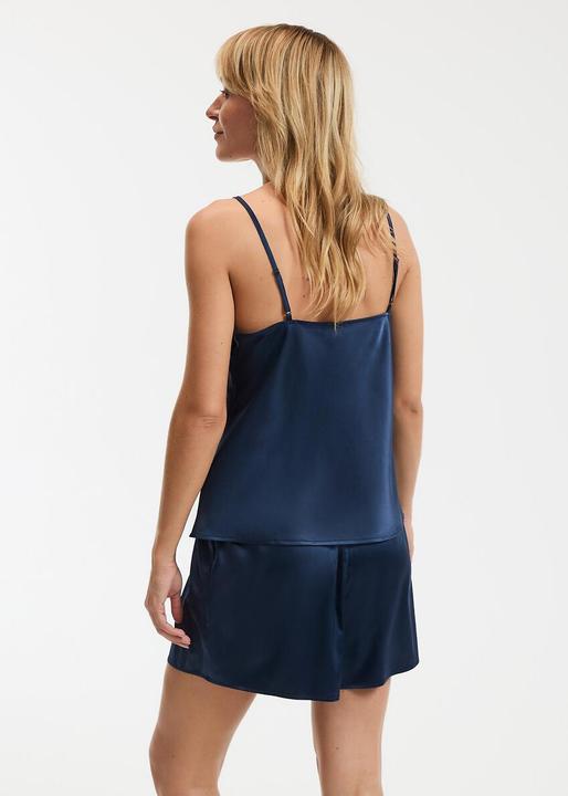 Produktbild La Redoute Collections Kurzpyjama mit dünnen Trägern aus Satin (XL)