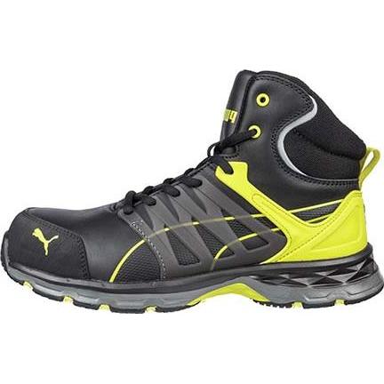 Puma, Sicherheitsschuhe, Sicherheitsstiefel VELOCITY YELLOW MID S3 ESD HRO SRC (S3, 43)