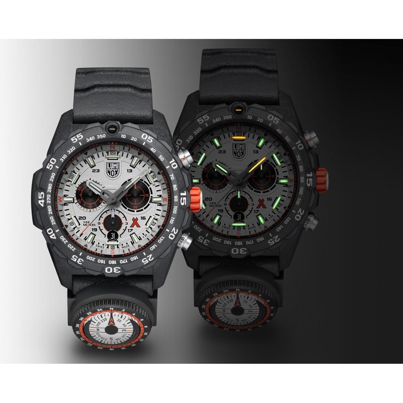 Luminox, Orologio da polso, Bear Grylls Survival 3740 Master Series, Nero, (Cronografo, 45 mm)