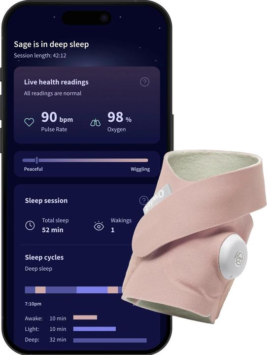 Image du produit Owlet Chaussette de rêve (Babyphone Audio, 50 m)