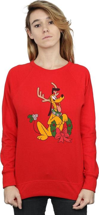 Immagine prodotto Disney Pluto Christmas Reindeer Felpa Donna (L)