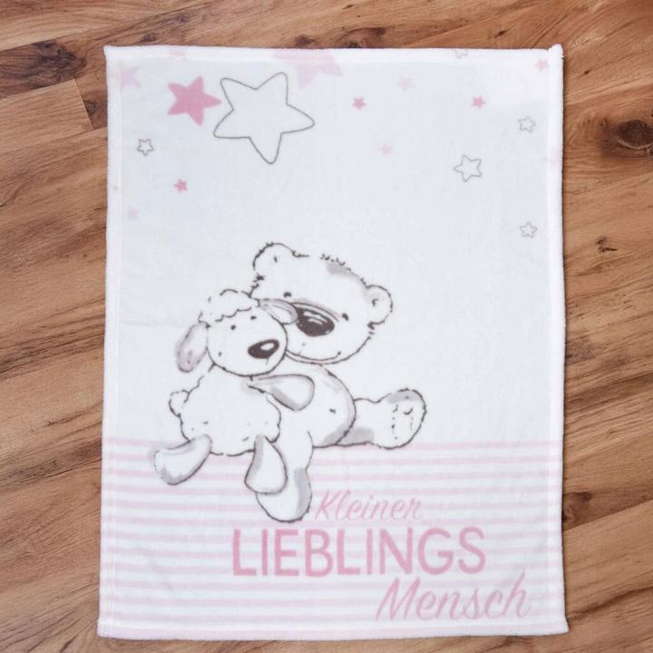 Actual product image Babybest Favourite Man Microfibre Fluffy Blanket (100 x 75 cm)