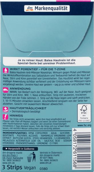 Actual product image dm Balea Skin clean