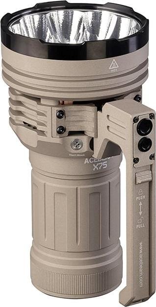 Actual product image AceBeam K65 6200 Lumen LED Taschenlampe (67000 lm)
