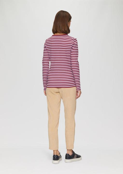 Produktbild S.Oliver T-Shirt Stretchiges Longsleeve mit Henleyausschnitt (40)