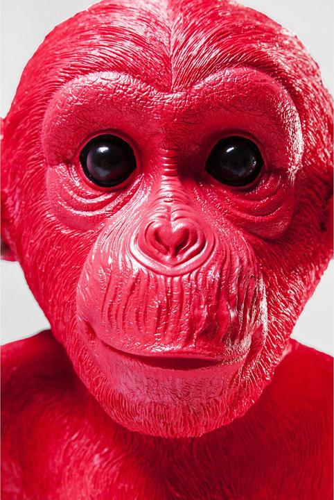 Produktbild Kare Design Spardose Monkey Kikazaru Rot