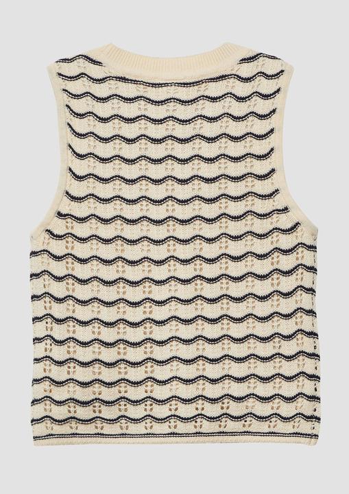 Produktbild s.Oliver Ajour-Stricktop im Slim Fit (134, 140)